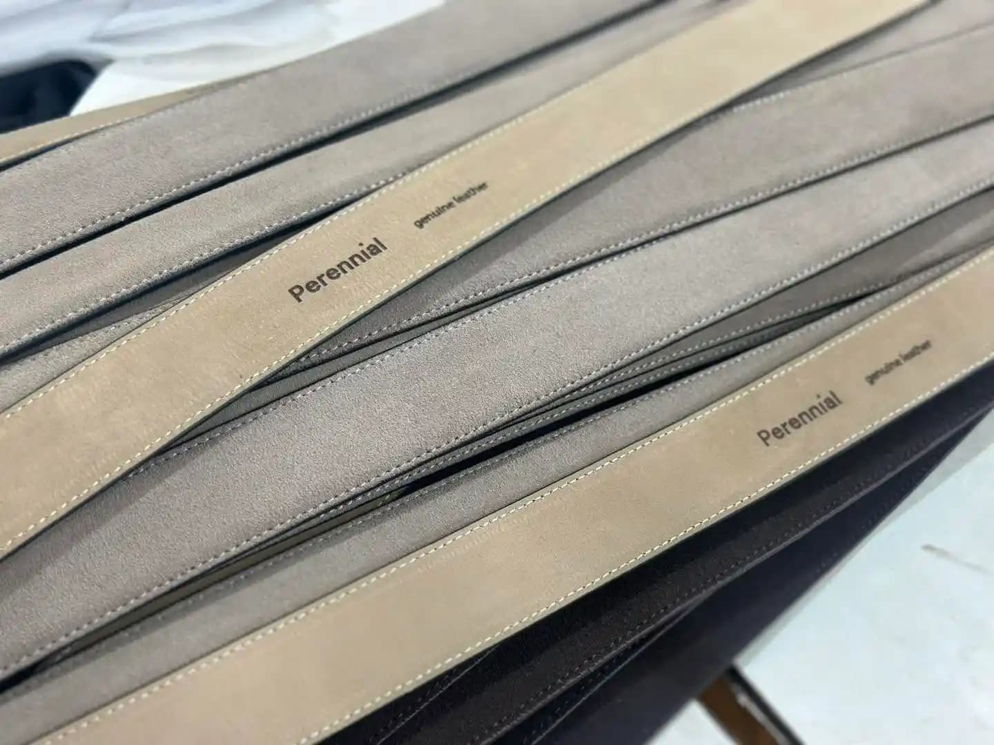 Finished leather goods ready for shipment