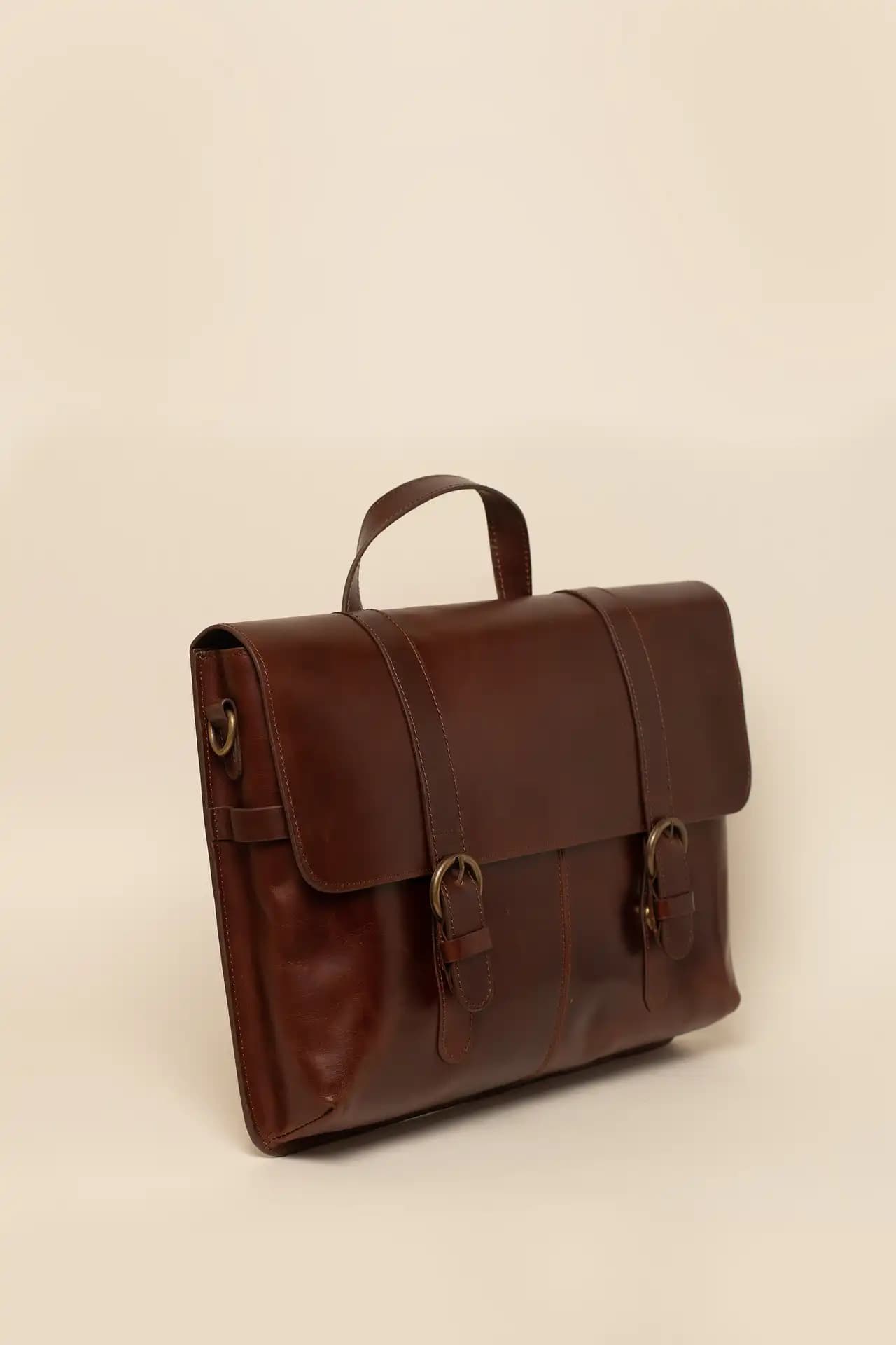 Magnus Leathers leather bag