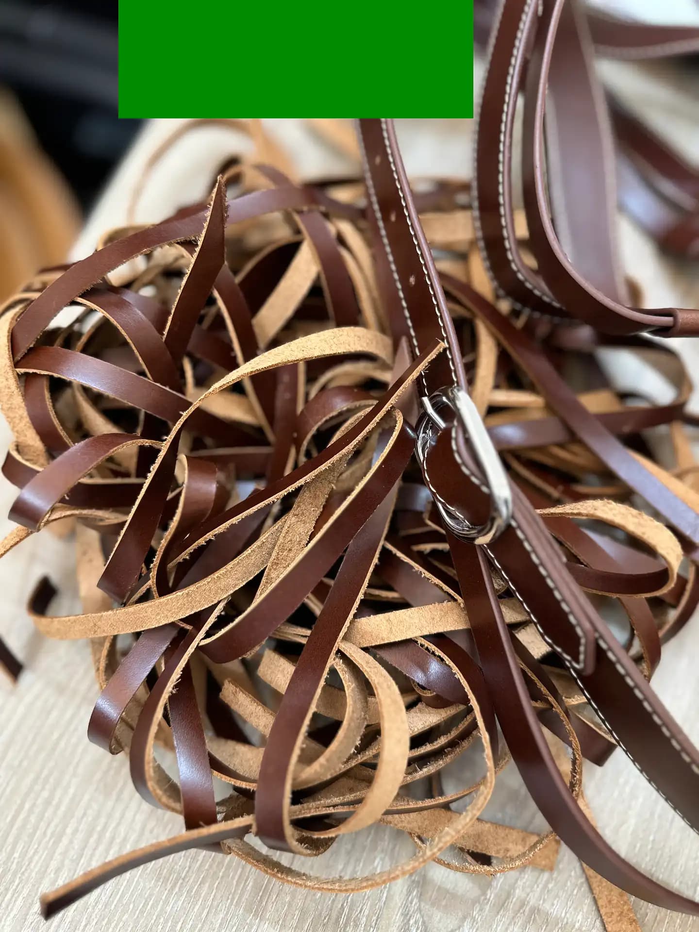 Leather materials in stock at Magnus Leathers