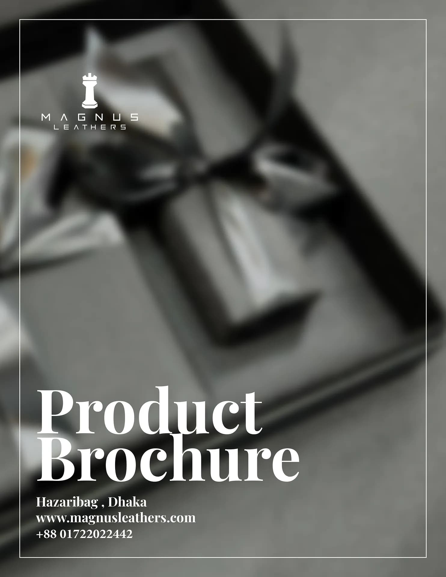 Magnus Leathers product brochure cover